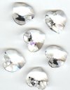 1 14mm Crystal Swarovski Heart